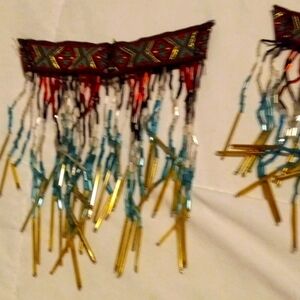 Fringy appliques